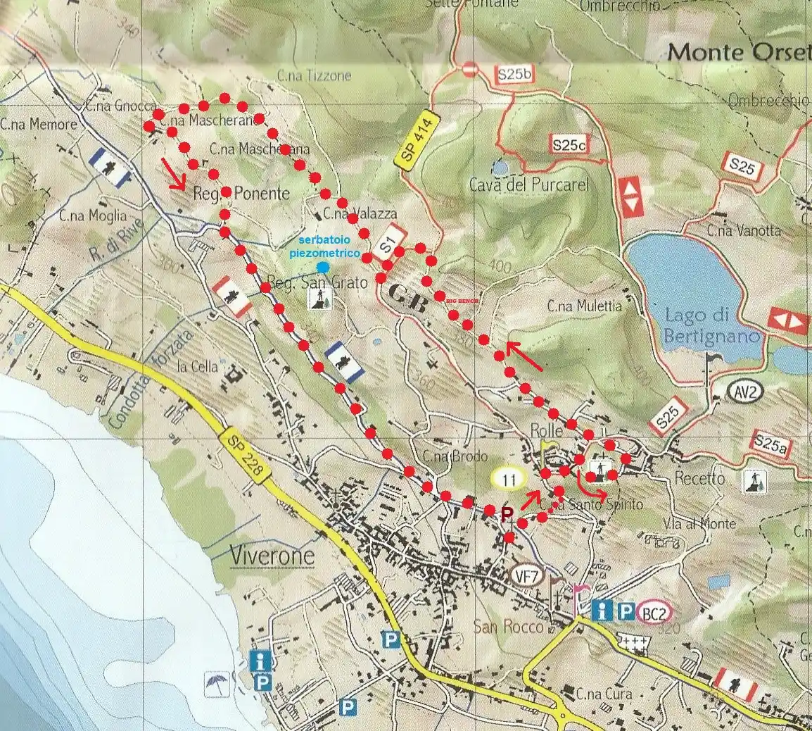 Mappa Viverone
